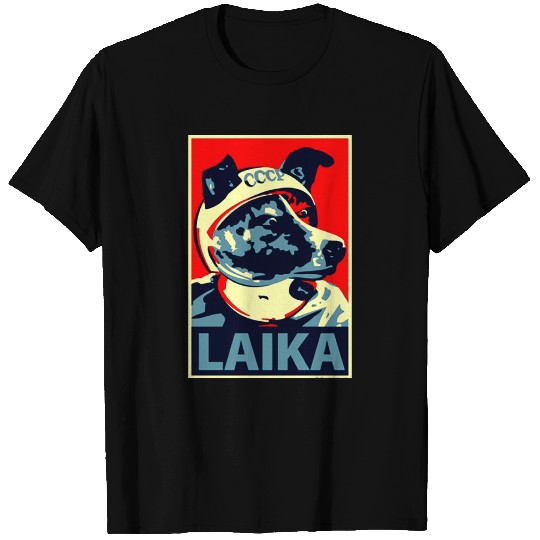 Laika first animal to orbit the Earth T Shirts