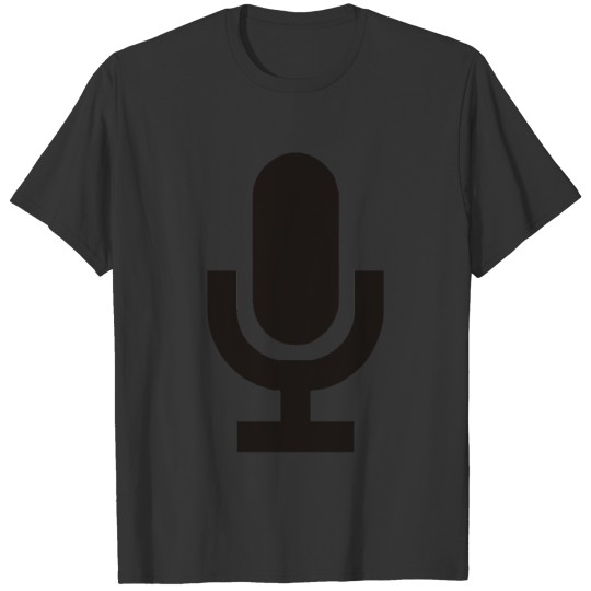 Microphone Funny Music T-shirt