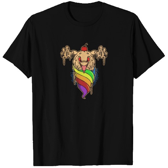 Monster Ice Cream Funny T Shirts
