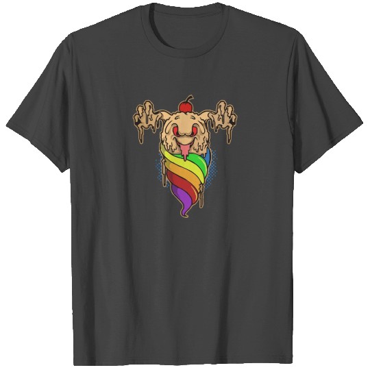 Monster Ice Cream Funny T Shirts