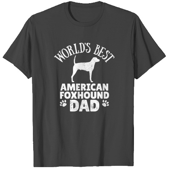 American Foxhound Dad Owner Dog Lover Gift T Shirts