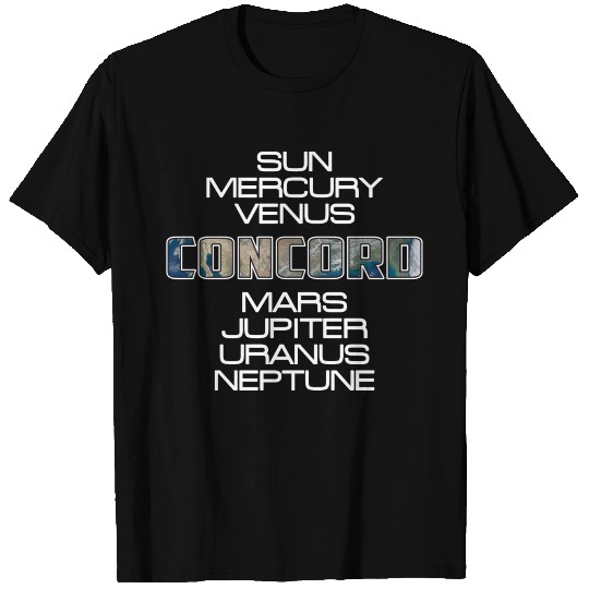 Solar System Planet Earth Concord Gift T Shirts