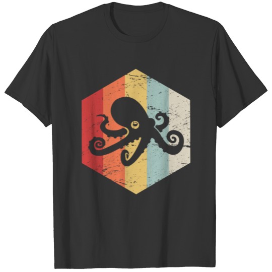 Retro Octopus Icon T-shirt