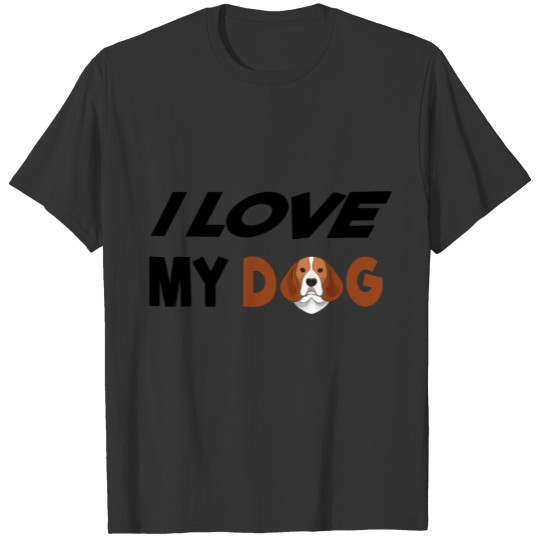 I love my Dog 6 T-shirt