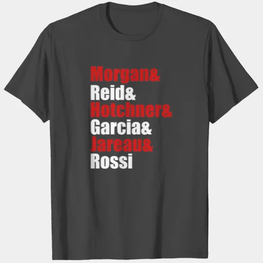 Criminal Minds Cast T Shirts
