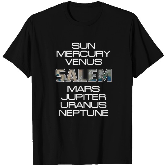 Solar System Planet Earth Salem Gift T Shirts