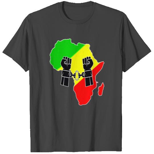 Africa black power T Shirts