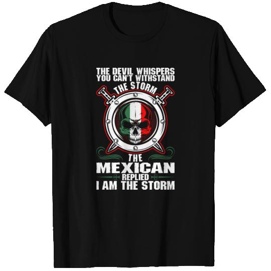 The Devil Whispers You Cant Withstand The Storm Me T Shirts