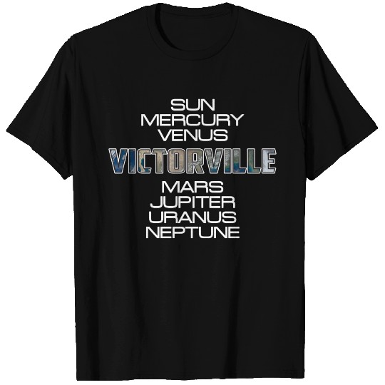 Solar System Planet Earth Victorville Gift T Shirts