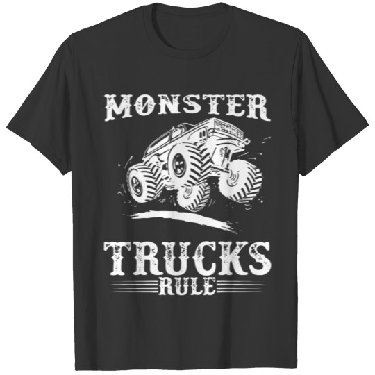 Monster Truck Jumping t Shirts T-shirt