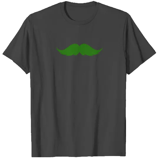 Irish I Had A Green Mustache Shamrock Fun T Shirts