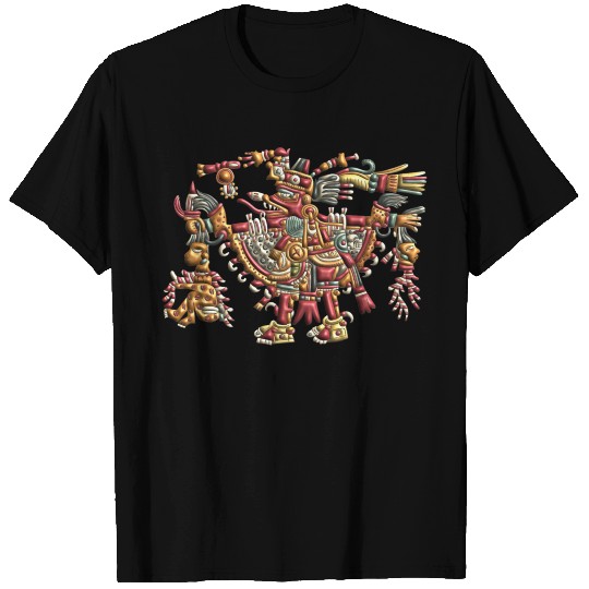 Aztec god T Shirts