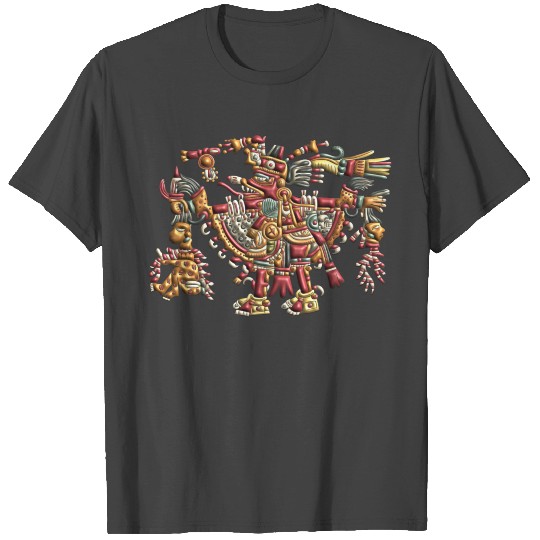 Aztec god T Shirts