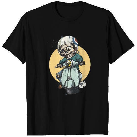 SKOOTER SKELETON T Shirts