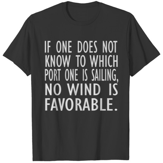 no wind is fav T-shirt