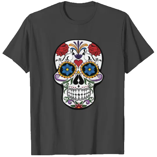 Day of the dead sugar skull T Shirts
