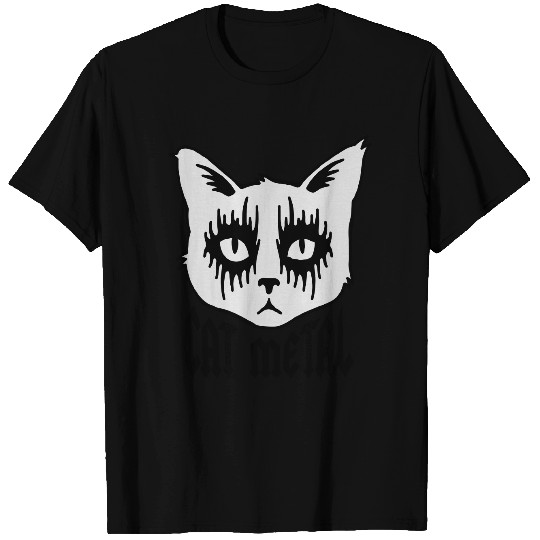 cat metal T Shirts