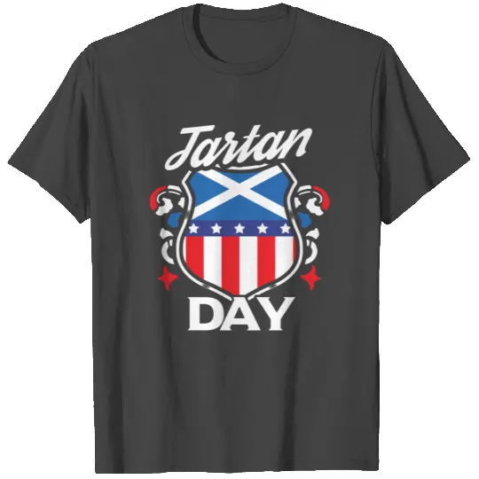 Tartan Day T Shirts Gift Scotland USA