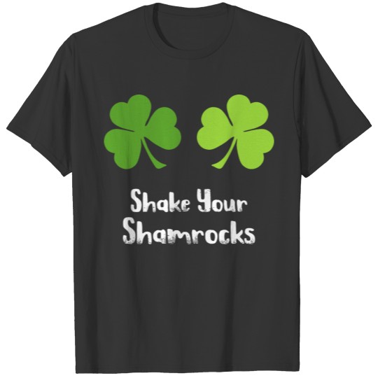 Shamrock Clover Boobs - St. Patricks Day T-shirt