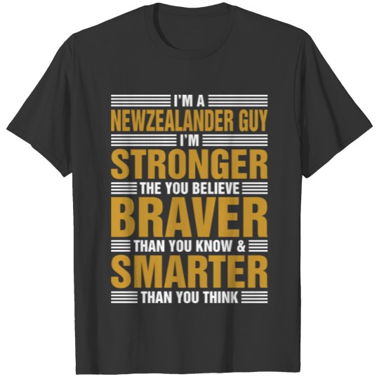 Im A Newzealander Guy T-shirt