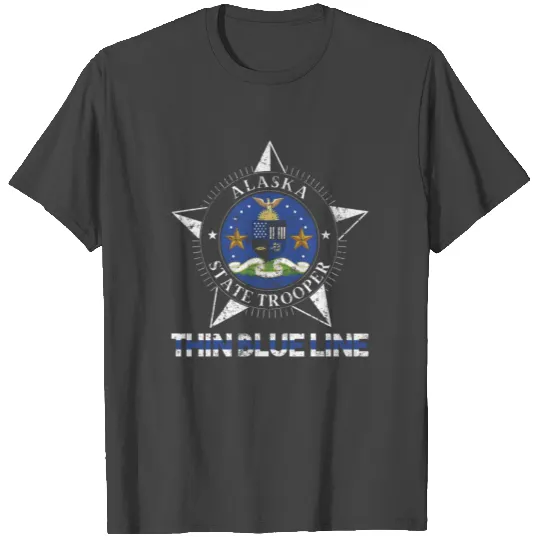 Alaska State Trooper T Shirts Alaska Highway Patrol T Shirts