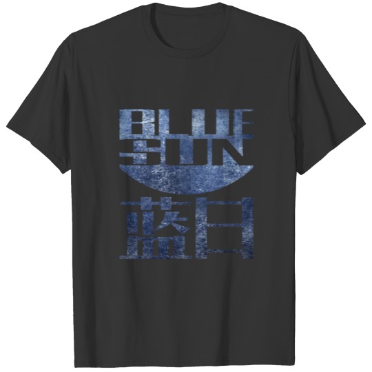 BLUE SUN VINTAGE STYLE T-shirt