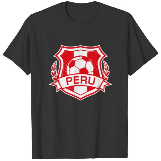 Peru No 1 Soccer Team Football Gift T-shirt