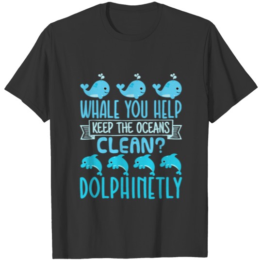 Earth Day Design Ocean Conservation T Shirts