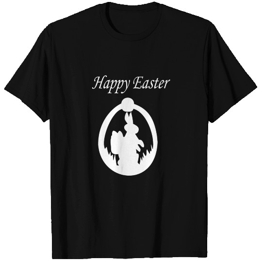 Happy Easter white T Shirts