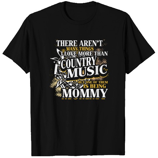 I Love Country Music T Shirts