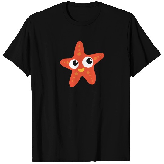 Cute Red Starfish T Shirts