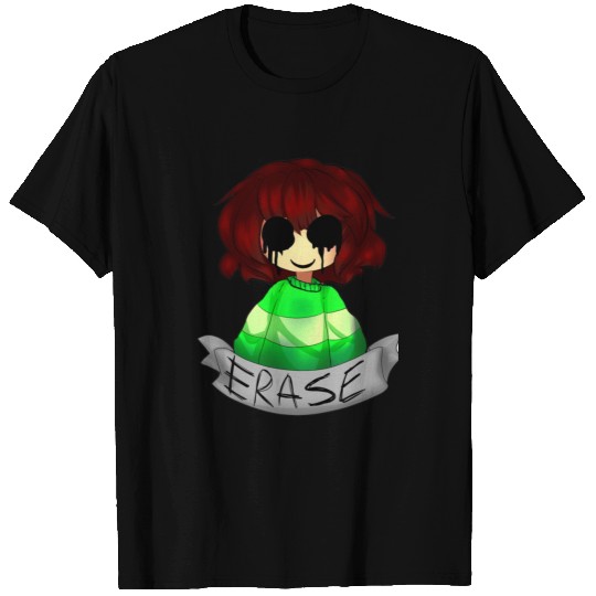 chara undertale erase T Shirts