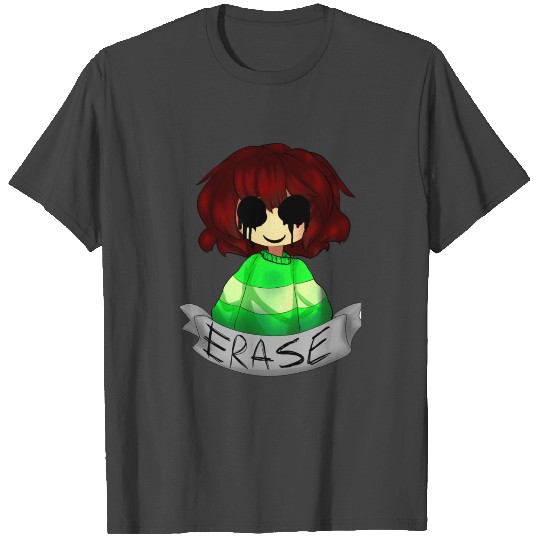 chara undertale erase T Shirts