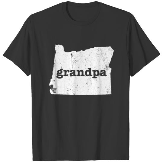 Oregon Funny Grandpa Shirt Grandfather Gifts Grandpa Shirt T-shirt