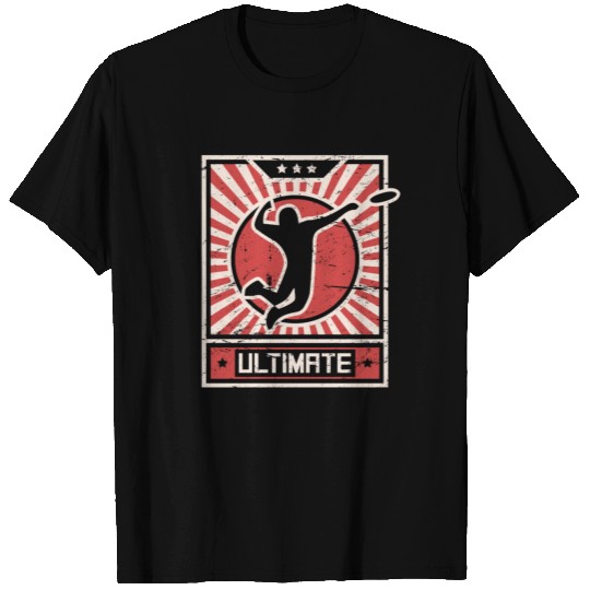 ULTIMATE Frisbee | Propaganda Poster T Shirts