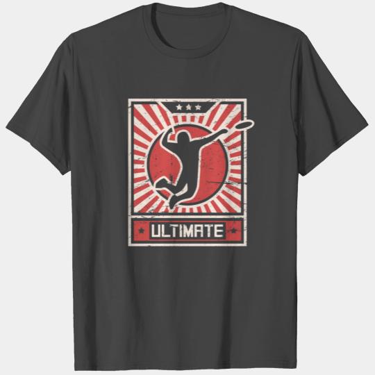 ULTIMATE Frisbee | Propaganda Poster T Shirts