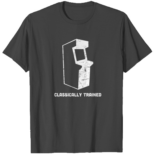 Classically Trained - Retro Arcade Game T Shirts