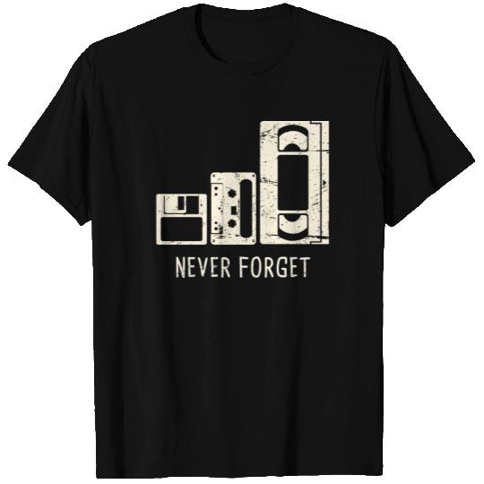 Floppy Disk, Cassette, VHS Tape T Shirts