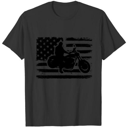 Biker Flag Shirt T-shirt