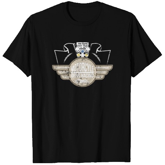 Motorcyle Drag Racing T Shirts Dad Racing T Shirts