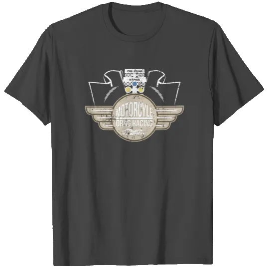 Motorcyle Drag Racing T Shirts Dad Racing T Shirts