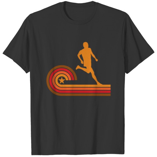 Retro Style Runner Vintage Running T-shirt