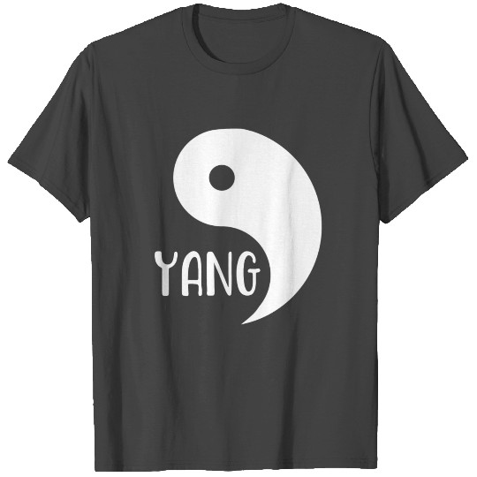 Yang Chinese Tai Chi Symbol Yin And Yang Graphic T Shirts
