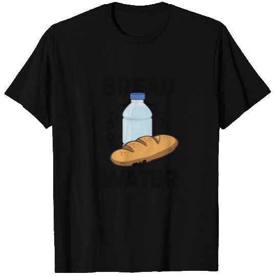 Bread Water Black text T Shirts