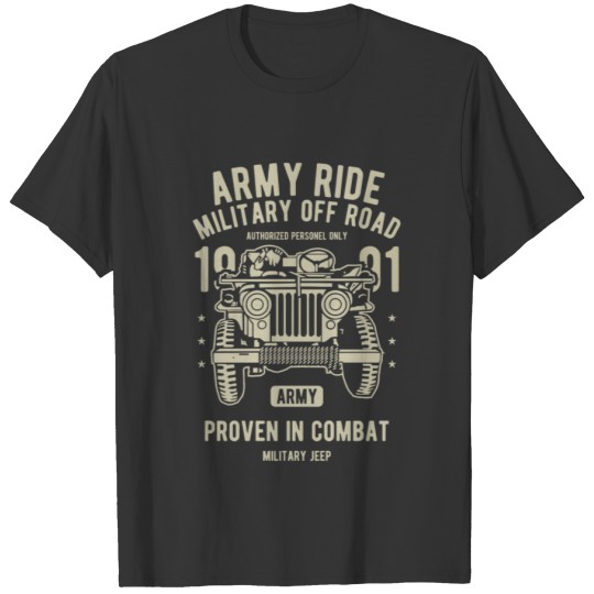 ARMY RIDE T-shirt