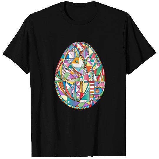 Easter egg art, Easter egg abstract, Easter day T Shirts