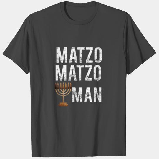 Matzo matzo Funny MENORAH HANUKKAH T Shirts