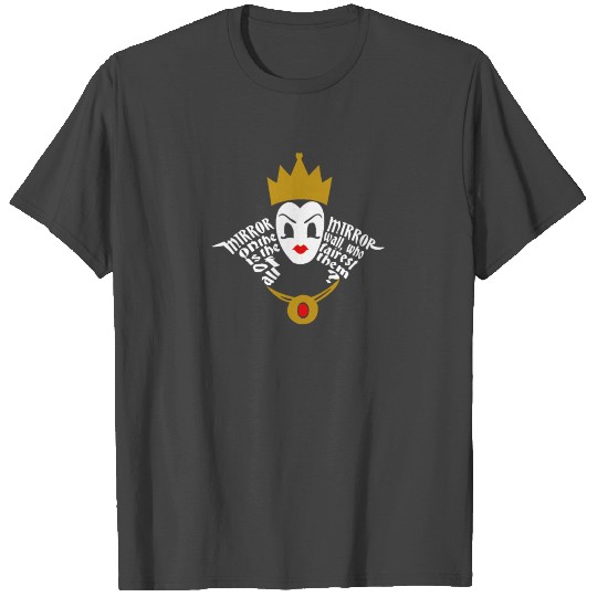 Magical Snow White Evil Queen Glitter T Shirts