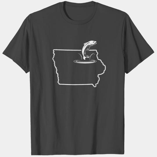 Brown Trout Fishing Iowa Golden Trout T Shirts
