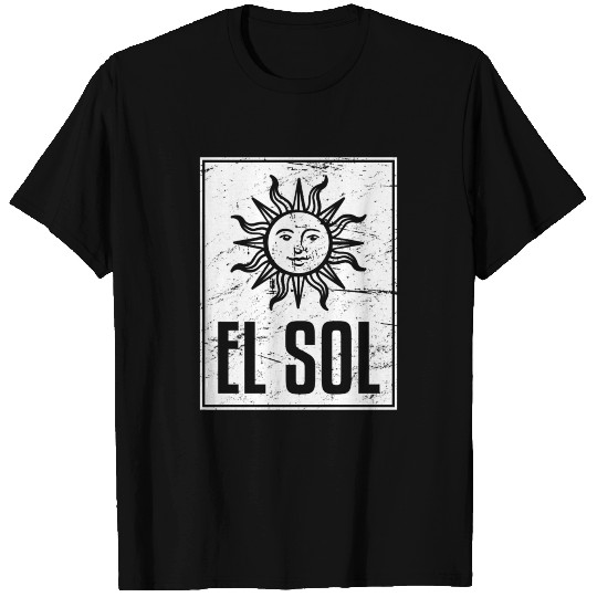 El Sol | Loteria Mexican Tarot Card T Shirts